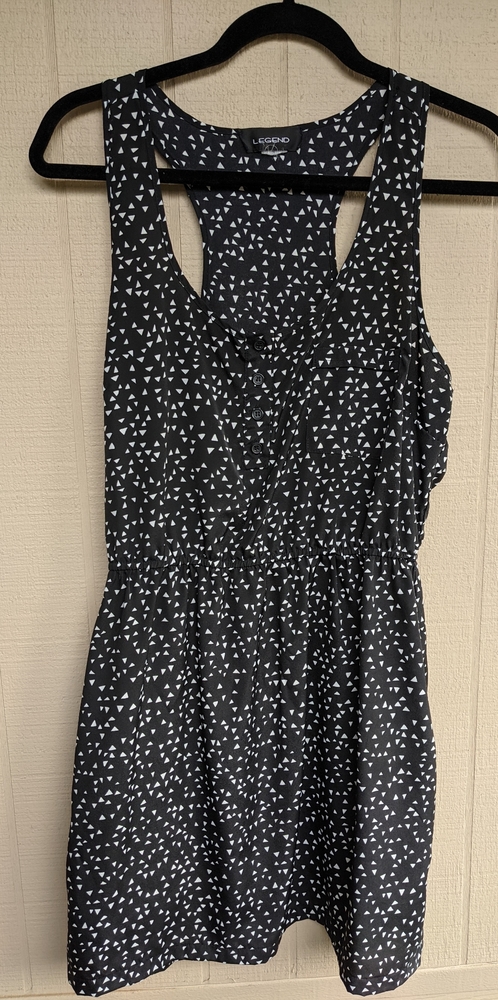 Racer back dress